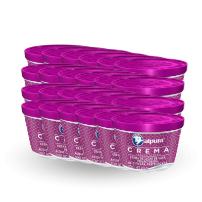 Crema Alpura Deslac 24 pzas / 426 gr