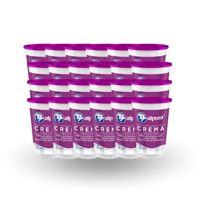 Crema Alpura Deslac 24 pzas / 200 gr