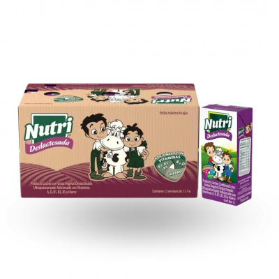 Nutrileche -Deslactosada 12 pzas 1lt
