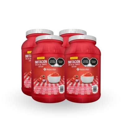 Catsup Members 4 pzas / 3.8 kg