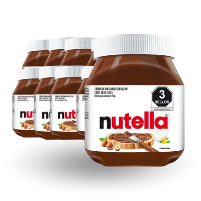 Nutella 12 pzs 200gr