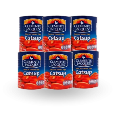 Catsup Clemente 6 pzas - 3kg