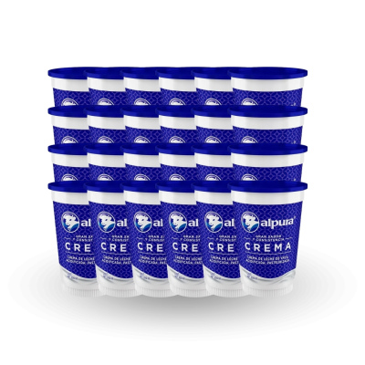 Crema Alpura 24 pzas / 200 ml