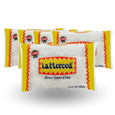 Arroz super extra Merced 1kg - 10 pzas