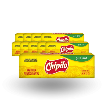 Mantequilla Chipilo 9 pz / 225gr