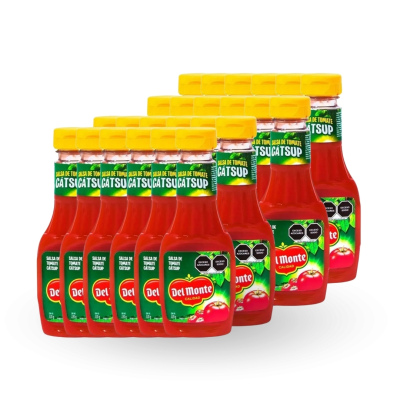 Catsup Del Monte 24 pzs / 220 gr