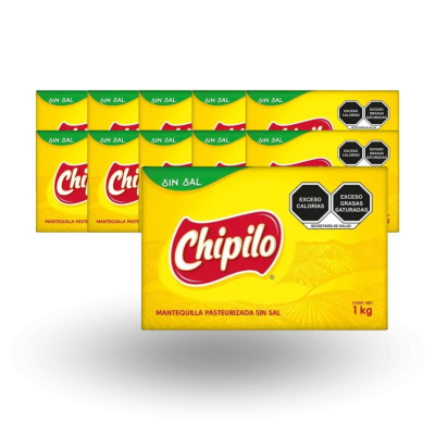 Mantequilla Chipilo 10 pz / 1kg