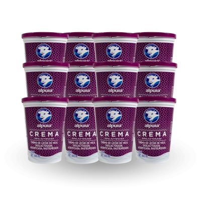 Crema Alpura Deslac 12 pzas / 900ml