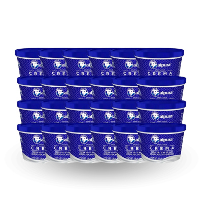 Crema Alpura 24 pzas / 426 ml