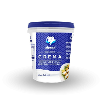 Crema Alpura 1 pza / 4 lt