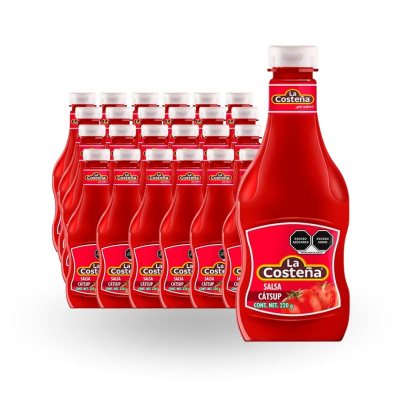 Catsup Costeña 24 pzs / 220 Gr