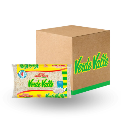 Arroz Verde Valle  1 kg - 10 pzas