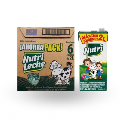 Nutrileche -Nutrileche -6 pzas 2lt